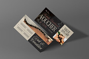Beauty Treatment Gift Voucher, a Card Template by graphicook (Thumbnail 3 of 3)