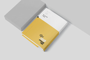 Book Cover & Slipcase Mockups