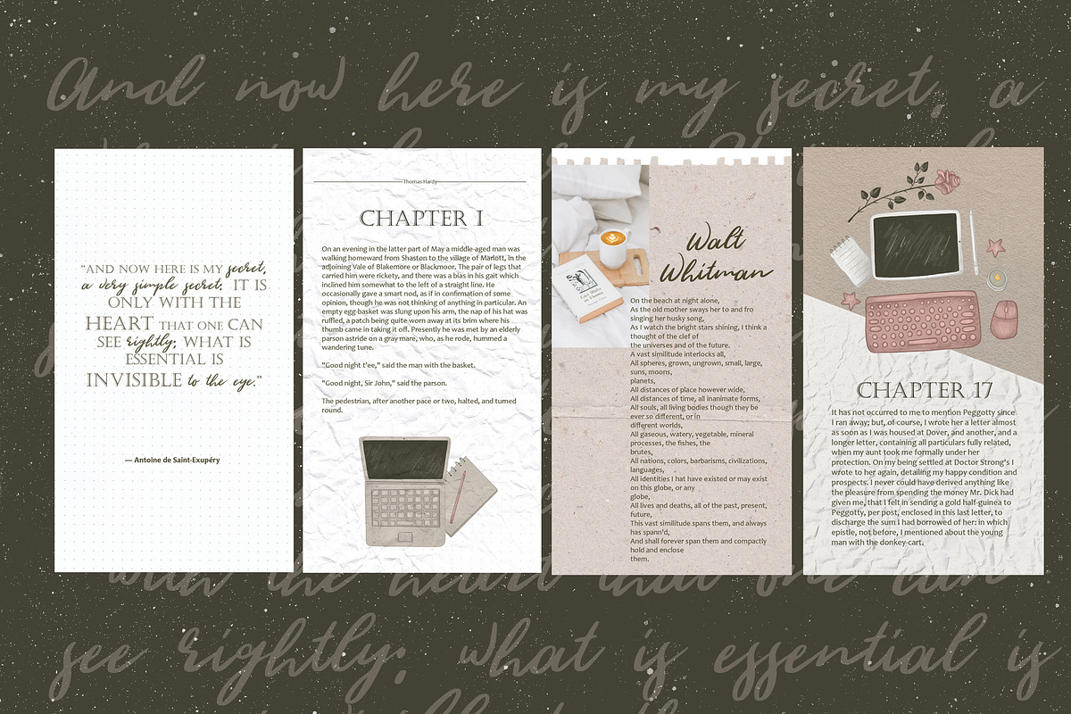 Writer Collection, a Social Media Template by Scarlet Heath Art (Photo 11 of 19)