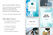 Travel Instagram Stories Kit, a Social Media Template by Sales Shop (Thumbnail 2 of 2)