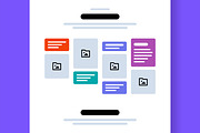 Modern Responsive Website Wireframe, a Wireframe Template by MightyDesign (Thumbnail 5 of 9)