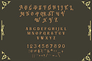 Moenstrum - Victorian Font, a Blackletter Font by Flawless And Co (Thumbnail 3 of 10)