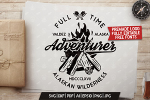 Full Time Adventurer Logo