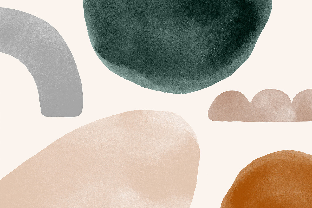 Earthy Abstract Shapes + Logos, a Texture Graphic by Basia Stryjecka (Photo 9 of 20)