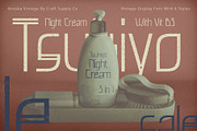 Anzuka Vintage, a Sans Serif Font by Craft Supply Co. (Thumbnail 3 of 8)