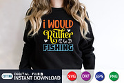 I Would Rather Be Fishing SVG Design, a Food Illustration by SVGCuteShop (Thumbnail 2 of 3)