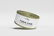 Tuna Can Packaging Mockup, a Packaging Mockup by GraphicWindow (Thumbnail 3 of 6)