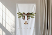 Watercolor Clipart-VELVET CHRISTMAS, a Decorative Illustration by Beigetime (Thumbnail 6 of 17)