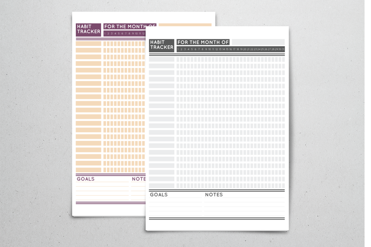 Planner Set Collection, a Stationery Template by Lacy's Designs (Photo 4 of 6)