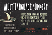 Saturn - retro futuristic font, a Font by Shimanov Types (Thumbnail 5 of 6)