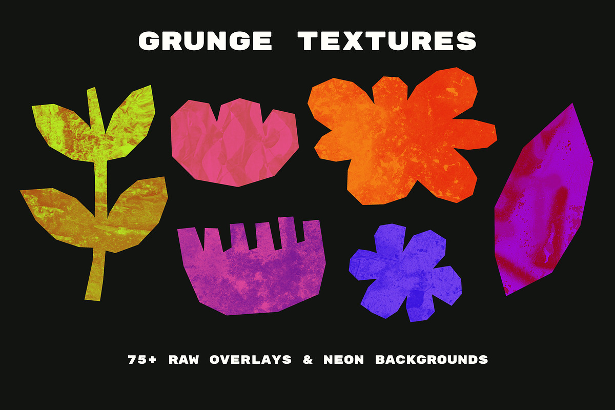 Grunge Acid Y2K : 75+ Textures, a Texture Graphic by Le.nart (Photo 1 of 8)