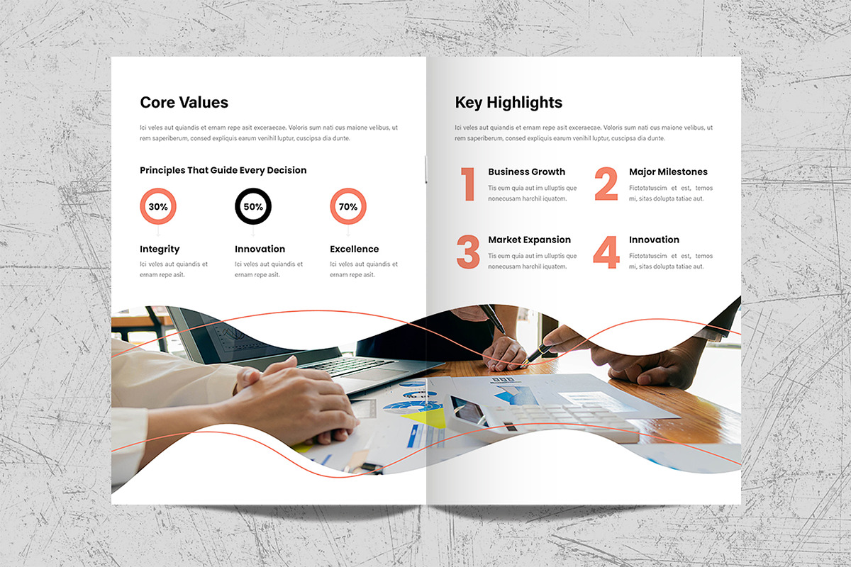 Booklet Brochure Template, a Brochure Template by White Graphic (Photo 4 of 11)