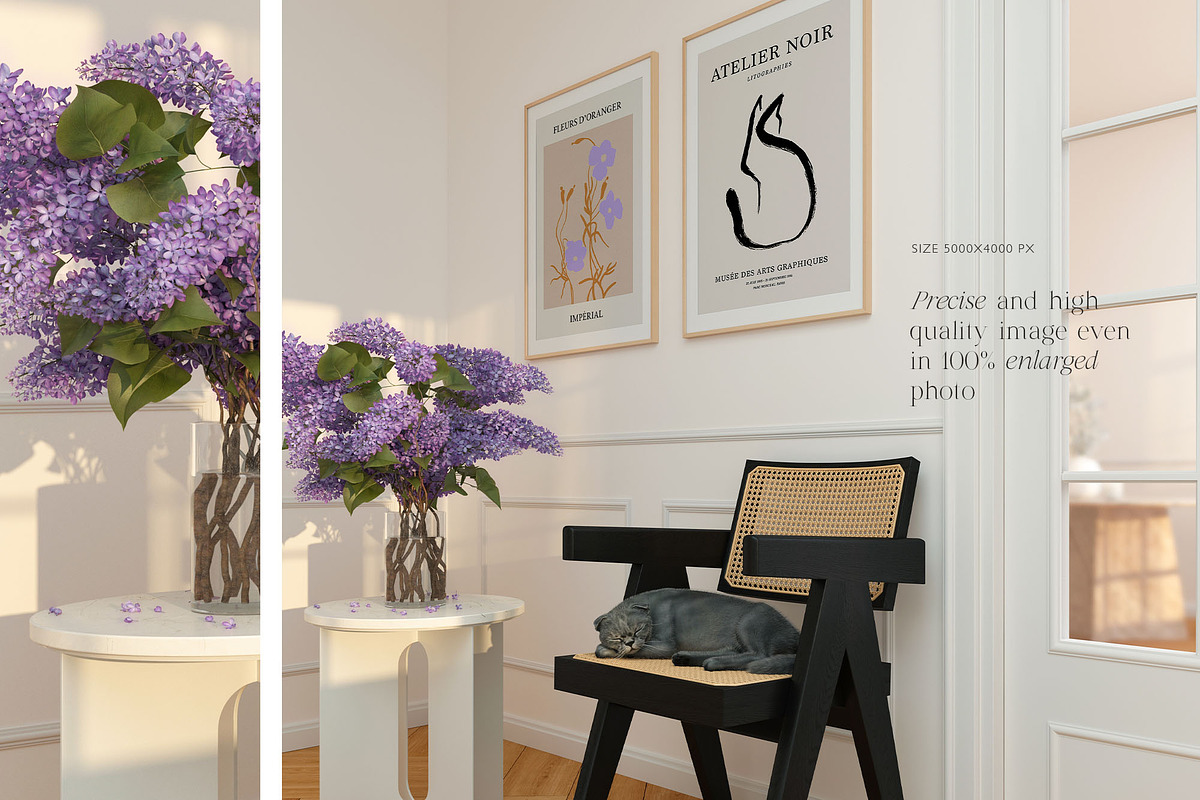 JAPANDI Minimalist Frame Mockup, a Household Mockup by Muse Mockups (Photo 15 of 20)