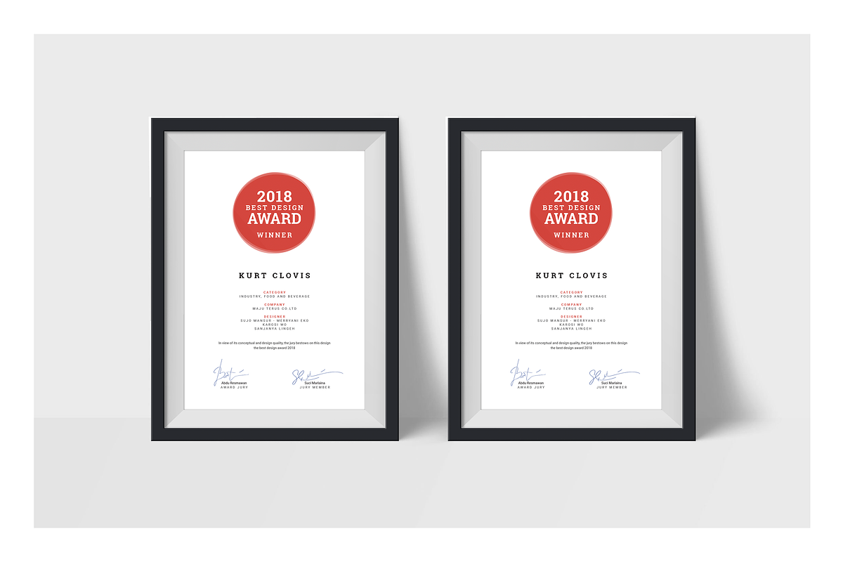 Certificate, a Stationery Template by silukEight (Photo 4 of 6)