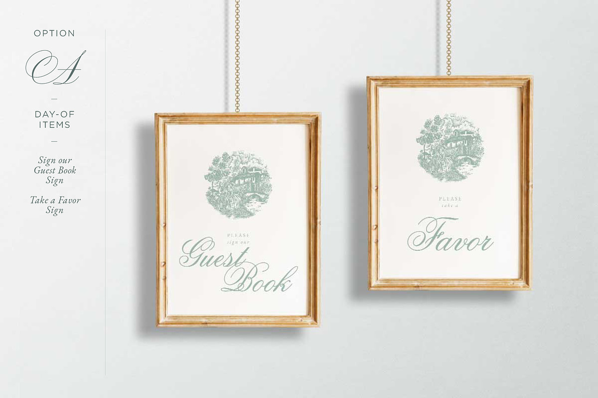Roman épistolaire Wedding Suite, an Invitation Template by volume 1 visual design (Photo 7 of 28)