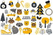 Merry Christmas -  Christmas Animals, an Animal Illustration by Sumacj (Thumbnail 2 of 7)