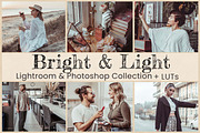 Bright Light Lightroom Photoshop LUT, a Preset Add-On by 3Motional (Thumbnail 1 of 11)