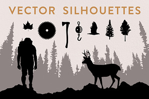 Vector Silhouette Bundle (50% off)