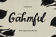 CF Gahmful - Elegant Handwritten, a Handwritten Font by Indotype Foundry (Thumbnail 1 of 10)