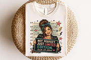 Limited Edition Mugshot Glam Girl, a Seasonal Illustration by CraftArtStudio (Thumbnail 4 of 4)