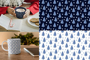 Christmas in Blue, an Illustration by YuliTeh_art (Thumbnail 10 of 11)