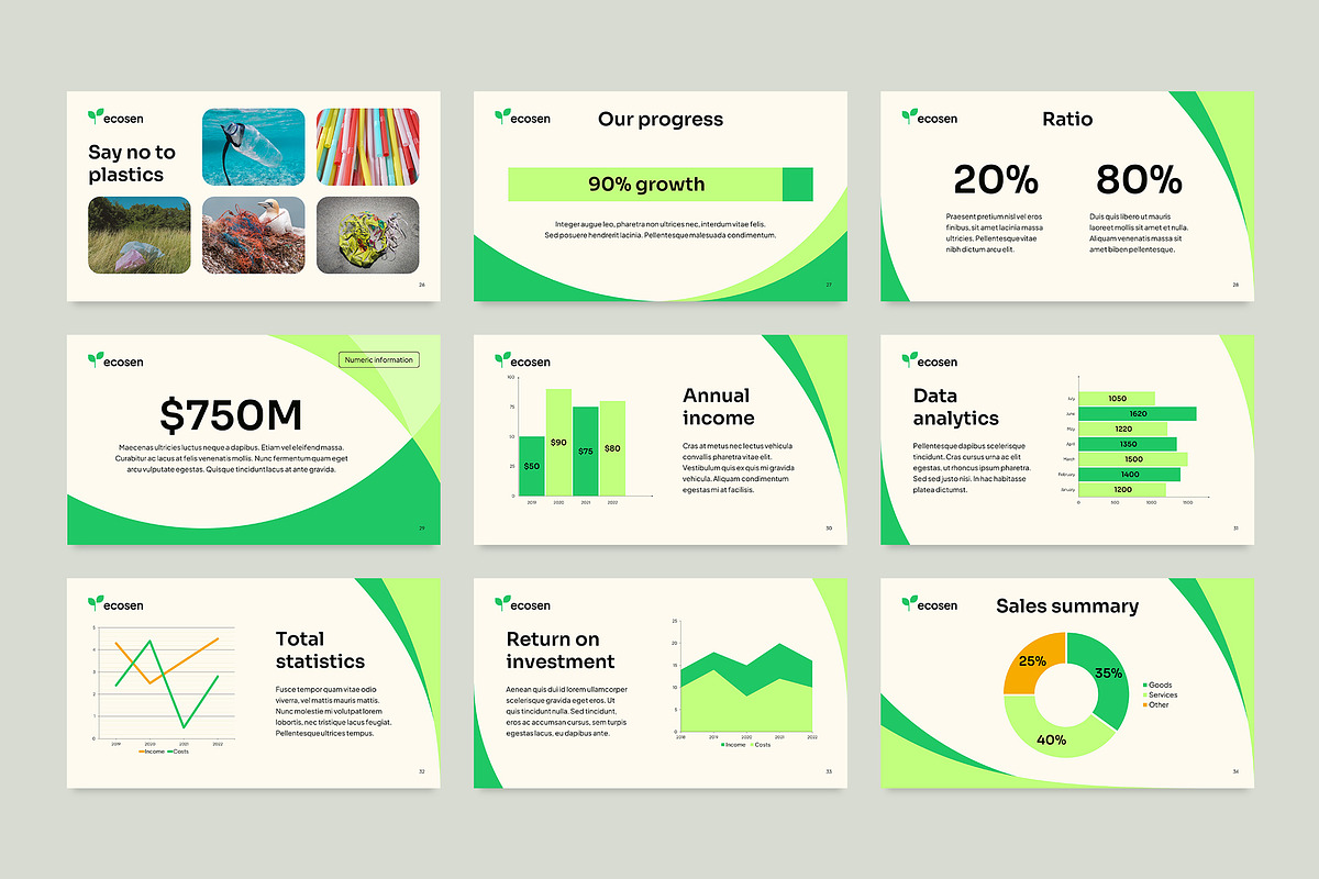 Presentation Ecology, a Presentation Template by TemplatesNow! (Photo 11 of 13)
