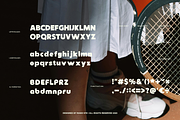 Melmo Modern Bold Sport Font, a Sans Serif Font by Rasio Studio (Thumbnail 2 of 8)