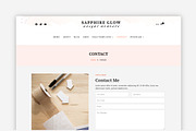 Sapphire Glow WordPress Theme, a WordPress Template by Your Theme Shop (Thumbnail 3 of 9)