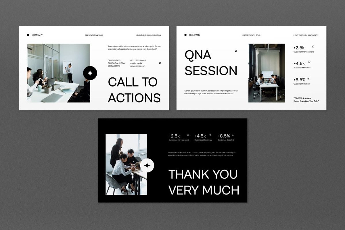 Business Pitch Deck Google Slide, a Presentation Template by graphicook (Photo 5 of 5)