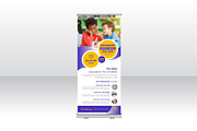 School Admission Rollup Banner, a Marketing Template by Mk_Studio (Thumbnail 3 of 3)