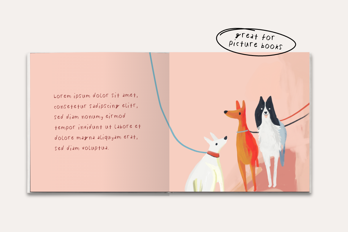 Diddly Scrawl – Picture Book Font, a Handwritten Font by Roooar Studio (Photo 4 of 6)