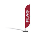 Flag Mockup, an Advertising Mockup by mockupbuys (Thumbnail 6 of 26)