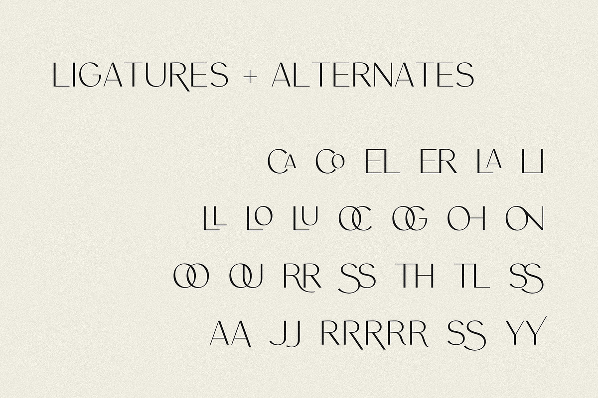 Cypress | A Ligature Sans preview 8