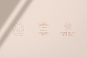 Bohemian logos - vector elements, a Graphic by venimo (Thumbnail 5 of 7)