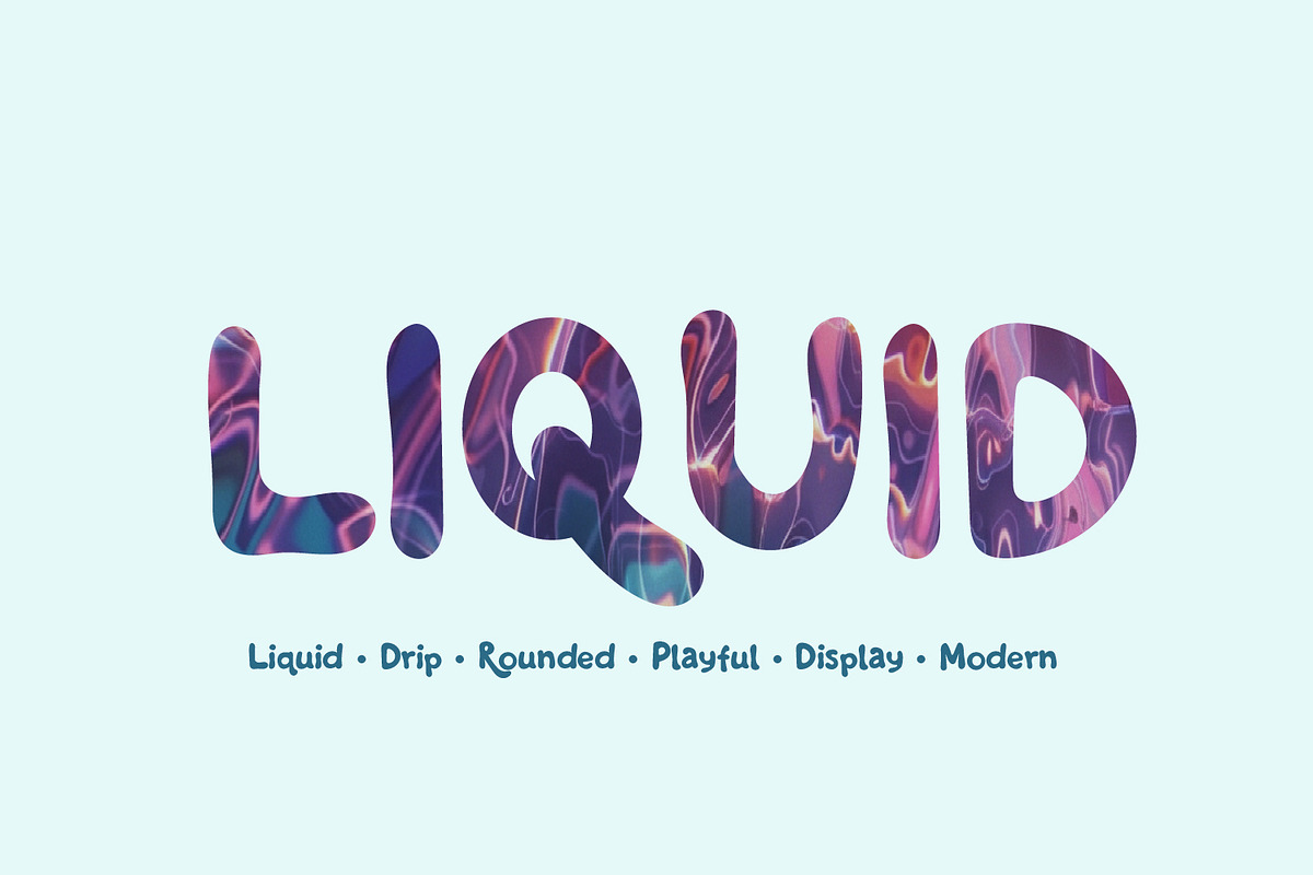 DripFlow, a Handwritten Font by Rashdrawn (Photo 2 of 5)