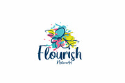 Flourish - Logo Template, a Branding & Logo Template by Igor Maric (Thumbnail 1 of 2)