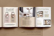 Holiday Gift Guide / CANVA, InDesign, a Magazine Template by Mirazz (Thumbnail 14 of 22)