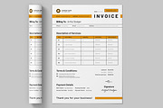 Invoice Template Layout, a Stationery Template by ContestDesign (Thumbnail 3 of 3)