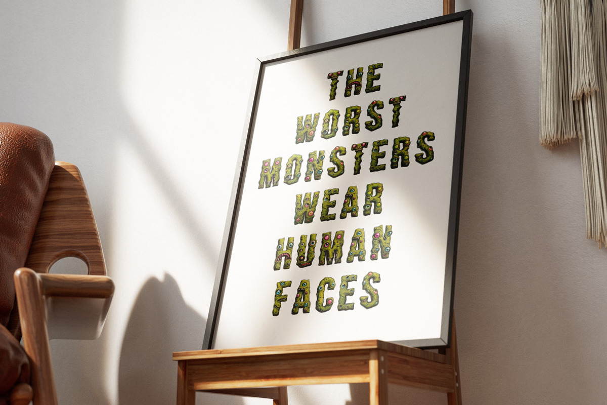Comic Monster Font, a Serif Font by Handmadefont (Photo 7 of 11)
