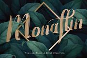 Monaflin Regular Font, a Sans Serif Font by essegraphic (Thumbnail 1 of 8)