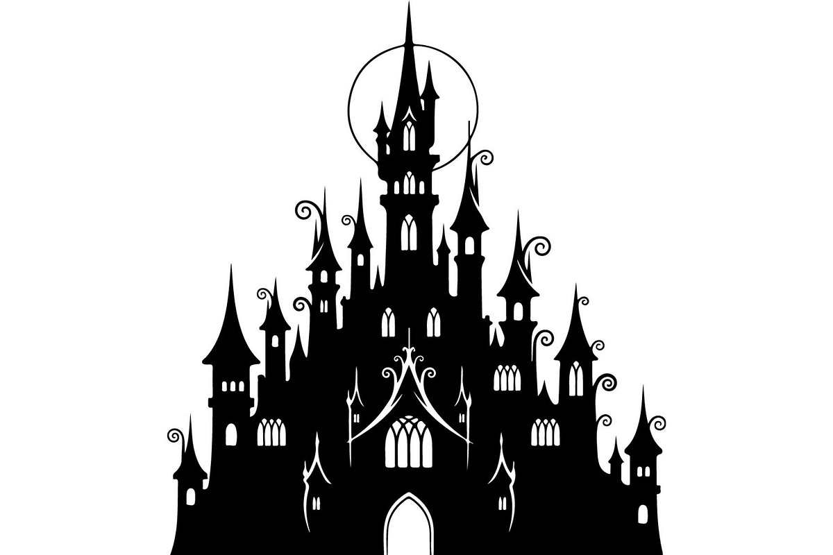 Fantasy Castle Silhouette, an Object Graphic by Creativeshirt (Photo 3 of 20)