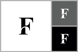 Elegant Letter F Logo Icon, a Branding & Logo Template by quadrazo