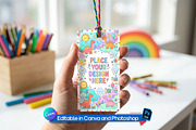 Baby thank you tag mockup, an Advertising Mockup by Rami's Mockups (Thumbnail 2 of 3)