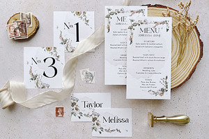 Dried Flowers Wedding Suite