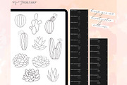 Procreate Cacti and Succulent Set, a Brush Add-On by My Fancy Design Shop (Thumbnail 3 of 13)