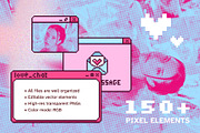 Digital Love: 150+ Pixel Art Kit, an Object Graphic by IuliiaSavko (Thumbnail 2 of 11)