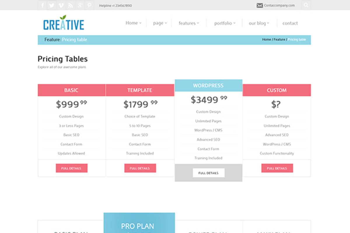 Creative-Responsive Joomla Template, a Websites & App Template by JoomlaUX (Photo 3 of 3)