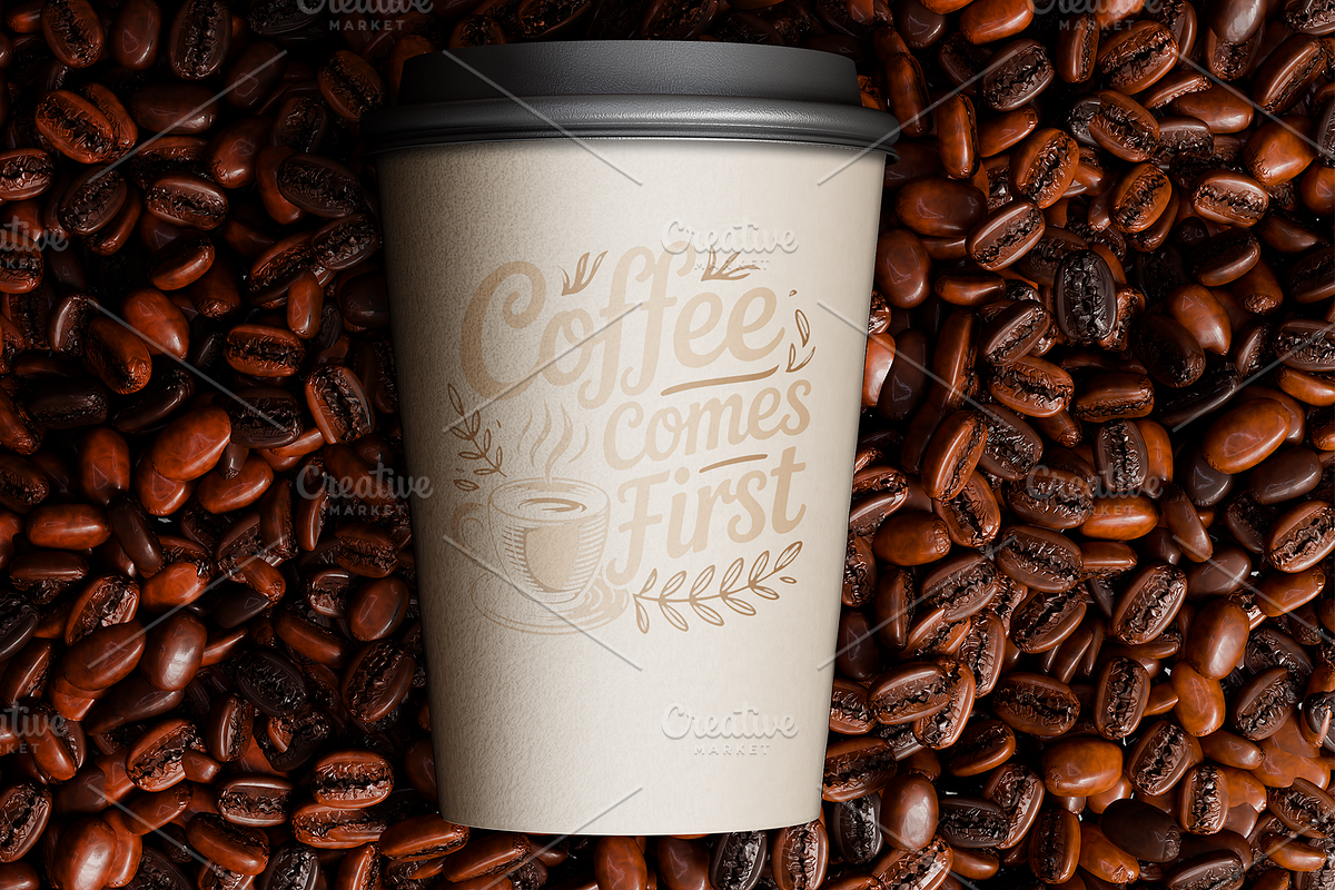 Coffee Cup Mockup, a Cups & Container Mockup by Transly Graphics (Photo 2 of 2)