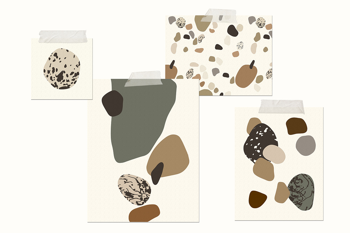 ROCK Abstract Collection, a Texture Illustration by Katerina Osa (Photo 2 of 9)