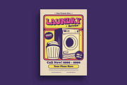 Laundry Service Flyer, a Flyer Template by megarez (Thumbnail 2 of 3)
